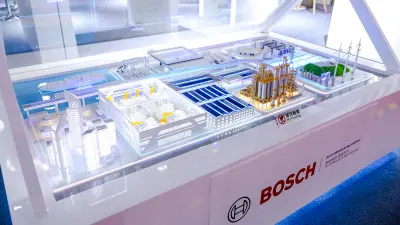 博世通过全息投影技术展示氢燃料电池应用解决方案