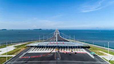 港珠澳大桥人工岛